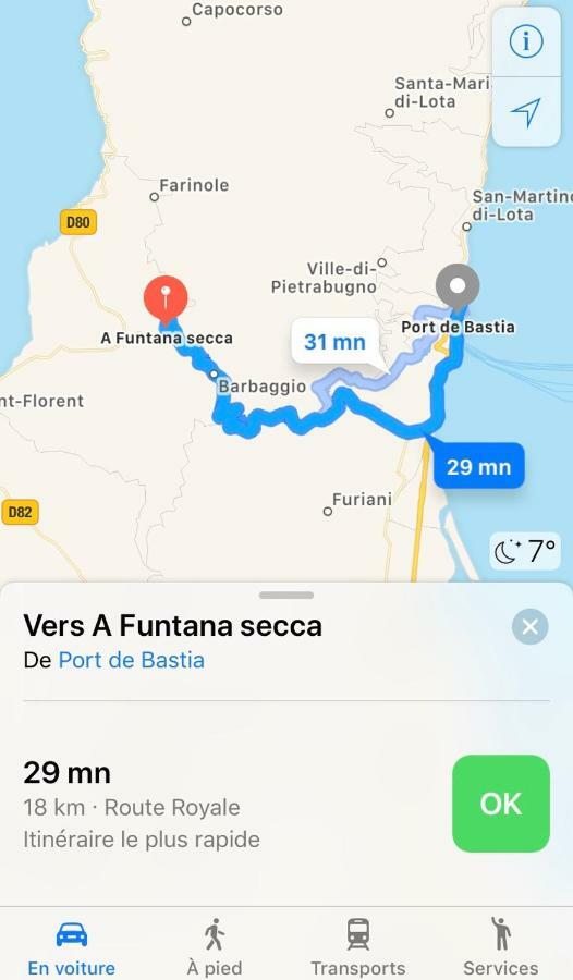 A Funtana Secca Apartment Патримонио Екстериор снимка